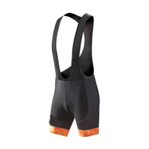 Ensemble de maillot de cyclisme pour hommes, imprimé géométrique, manches courtes, bleu orange, respirant, coupe sportive d'été - Product Image 6
