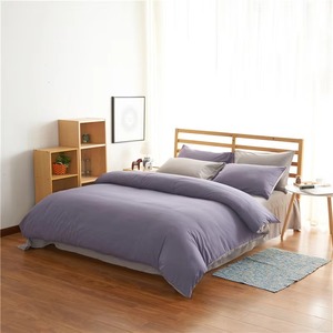 Juego de Funda Nórdica Gris con Fundas de Almohada, 100% Algodón, Colección de Ropa de Cama para el Hogar - Product Image 1