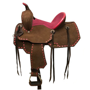 Selle de cheval western artisanale haut de gamme en cuir véritable, équipement d'équitation pour le ranch, fournisseur de qualité export - Product Image 3