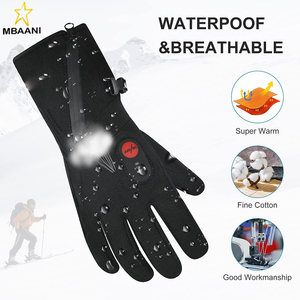 Guantes Deportivos de Dedo Completo para Hombre, Guantes de Gimnasio con Pantalla Táctil para Levantamiento de Pesas, Entrenamiento con Protección para la Palma - Product Image 5