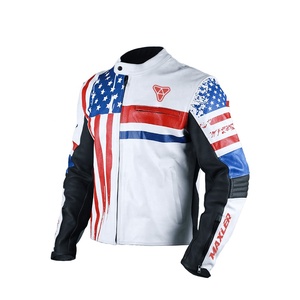 Customized Motorbike Leather <b>Jacket</b> Original Sheep Adult Newest Cowhide Branded Motorcycle Leather <b>Jacket</b> - Product Image 3
