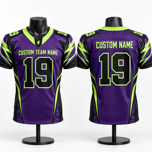 Personalized Football Uniform Jersey Maker for <b>Schools</b> Leagues Player Details Artwork and Bulk Purchasing - Product Image 4