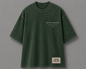 Camiseta Extra Grande de Alta Calidad para Hombre, Manga Corta, Cuello Redondo, Estampado Minimalista, 100% Algodón Jersey, Transpirable, Estilo Normcore - Product Image 1