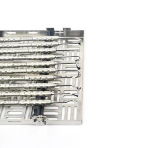 Best Quality Manual Gracey Curette Set 7 Periodontal Curettes Root Scaler Cassette Handle Top CE Dental Surgical By Dentavex - Product Image 2