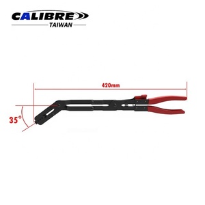 Pince à collier de serrage longue portée à double articulation en acier métrique TAIWAN CALIBRE pour la réparation automobile DIY et OEM - Product Image 2