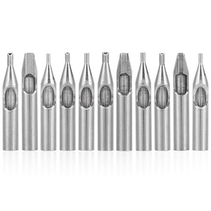 Kit de Puntas de Agujas para Tatuajes de Acero Inoxidable 304 Plateadas e Impermeables para Máquinas de Tatuar, Personalizables con la Marca del Cliente - Product Image 4