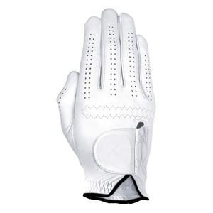 Gant de golf en cuir Cabretta blanc pour droitier, antidérapant, respirant, fermeture auto-agrippante, gaufré, à enfiler, pour homme, usage sportif - Product Image 5