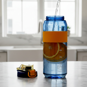 Sports <b>Water</b> <b>Bottle</b> 1600ml Flip Up Straw Bpa Free For Hiking <b>Camping</b> Adults - Product Image 2