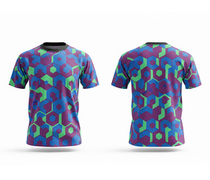 Camiseta Personalizada Resistente con Sublimación Completa y Calidad de Impresión Avanzada |   Tallas para Hombres, Mujeres y Jóvenes |   Ligero y de Secado Rápido - Product Image 4