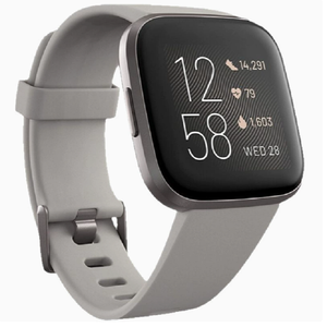 Bracelet de montre en silicone AMOLED en forme de cœur pour Versa 2, avec accéléromètre, bracelet de sport pour la course à pied, autonomie de 7 jours, étanche 3 ATM - Product Image 1