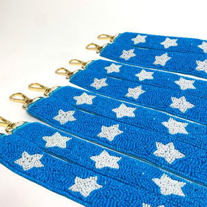 Handmade beautiful Beaded <b>Game</b> Day Strong Portable Purse Strap Stylish Trendy Professional Luxury Customized Stars Crossbody - Product Image 1