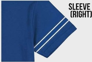 Camisetas Casuales de Verano de Manga Corta 100% Algodón, Color Azul, Bordado Personalizado con Letras Griegas de la Fraternidad Phi Beta Sigma - Product Image 4