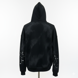 Sweat-shirt à capuche jaune 100% coton, coupe ample, streetwear, imprimé, poche avant, manches classiques, unisexe, vêtement d'automne - Product Image 6