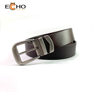 Boucle de ceinture vintage à double boucle pour ceinture en cuir décontractée Boucle à ardillon en métal au design classique 35mm - Product Image 5