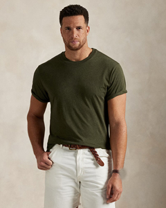 T-shirt pour homme tendance, vêtements en coton élégants, conçus pour les marchés de la mode moderne et les entreprises de vêtements streetwear - Product Image 1