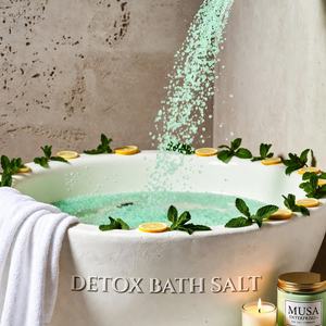 Sel de bain détoxifiant en pierre de l'Himalaya écologique en gros pour une sensation de fraîcheur et des soins de la peau - Product Image 1