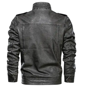 JAYCAN SPORTS Nouvelle Veste en Jean Style Tendance avec Doublure Polaire Respirante et Écologique, Col Rabattu, Coupe Ajustée Extensible pour Homme - Product Image 2