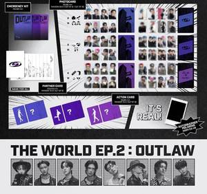 ATEEZ the WORLD EP.2OUTLAW (รุ่นมาตรฐาน) เอ็มพีโอพี ภาษาเกาหลี สำหรับทุกวัย แผ่นซีดี พลาสติกและกระดาษ BW-155 (KR) - Product Image 4