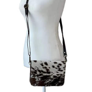 กระเป๋าหนังวัวอินเดียทำมือ ลายพิมพ์สัตว์สไตล์โบฮีเมียน สะพายข้าง สำหรับเดินทาง พร้อมซิปนิรภัย แข็งแรงทนทาน - Product Image 3