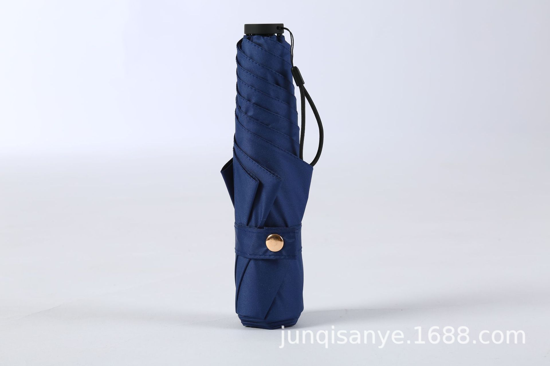 Ultra-light three-fold umbrella-navy blue