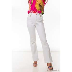 Pantalones de mezclilla ajustados de cintura alta de estilo lavado personalizables de alta calidad para mujeres y hombres Jeans rectos casuales por fabricante - Product Image 2