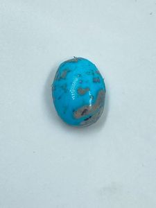 Oval Cut Turquoise Gemstones with Rich Blue Color 11.50x15.50MM 9.61Cts From India Exporter for Jewelry Making - Product Image 4