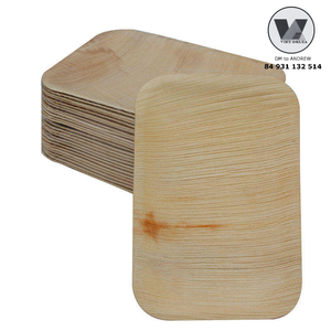 Bandeja desechable ecológica a prueba de fugas de 3 compartimentos, 30x25cm, hecha con hoja de palma Areca de origen vietnamita, ideal para restaurantes. - Product Image 5