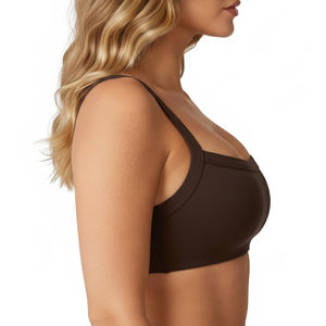 Hot Selling Product Cheap Price Gym Wear Sports Bra For Women Private Label Customized Made Logo Sports Bra For <b>Ladies</b> - Product Image 3