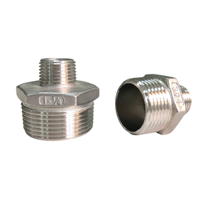 Raccord coudé hexagonal réducteur en acier inoxydable de haute qualité pour tuyauterie, prix raisonnable - Product Image 5