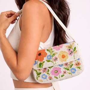 Handmade Beaded <b>Boho</b> Style Professional Strong Safe Portable Trendy Luxury Eco-Friendly Lightweight Shoulder <b>Bags</b> - Product Image 5
