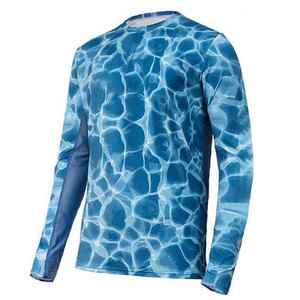 Chemises de pêche de haute qualité UPF 50, personnalisables par sublimation, polos de pêche grande taille pour pêcheurs, séchage rapide, manches longues, pour hommes - Product Image 5