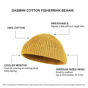 Vintage Ribbed Knit Beanie-Unisex Winter <b>Warm</b> <b>Hat</b> Soft Stretch Spandex/Cotton Minimalist Streetwear Essential - Product Image 6