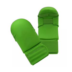 Gants de boxe verts en mousse EVA, équipement d'entraînement d'arts martiaux unisexe, équipement de protection durable - Product Image 4