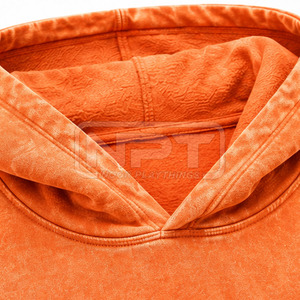 เสื้อฮู้ดดี้สีพื้นขายดีที่สุด ทรงโอเวอร์ไซส์ คุณภาพเยี่ยม ราคาสุดคุ้ม แบบฟอกสี - Product Image 5