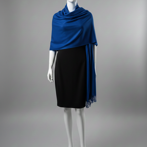 Chal de Pashmina Largo de Viscosa AHE al por Mayor |   Tela con Sensación de Cachemira, Diseño Paisley, Invierno, Resistente al Viento, Transpirable, Ligera - Product Image 4