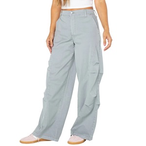 New Arrival Latest Fashion <b>Drawstring</b> Waist Women Casual <b>Trouser</b> Hot Selling Custom Color Plain Casual Women <b>Trousers</b> - Product Image 1