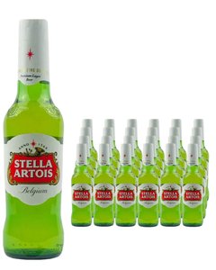 Vente en gros de bière Stellaa Artois Premium Lager, 24 bouteilles, style belge, import premium, 24x330ml, lot de bouteilles, meilleure offre, export - Product Image 3