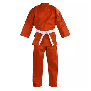 ชุดยูโดคาราเต้ผ้าเพิร์ลวีฟคอตตอนหลากสีสำหรับศิลปะการต่อสู้แบบบราซิลเลี่ยนยิวยิตสู (BJJ) ผลิตตามสั่ง (OEM) ขายส่งจำนวนมาก - Product Image 4
