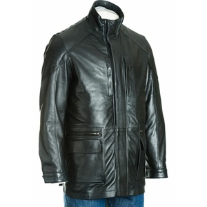 Top Selling <b>Men</b> Clothing <b>Shearling</b> Leather Long Coat Unique Design Lightweight Breathable <b>Men</b> <b>Shearling</b> Leather Long Coat - Product Image 1