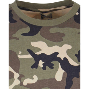 T-shirt unisexe streetwear imprimé camouflage, coupe ample en coton, décontracté, manches courtes, mode été - Product Image 5
