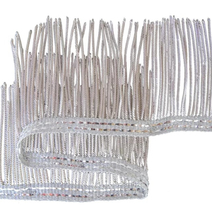 Flecos Metálicos de Alambre Dorado/Plateado, Ecológicos, Duraderos, Bordados, Tamaño Personalizado para Prendas, Textiles para el Hogar, Sombreros - Product Image 1