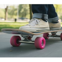 Roues de haute qualité pour patins à roulettes, colorées, 64, 68, 76 mm, rebond de 90 %, offre directe d'usine.