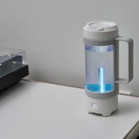 Bouteille purificatrice d'eau portable UV-C pour le camping, la randonnée, la survie en plein air, rechargeable par USB-C, certifiée CE FCC