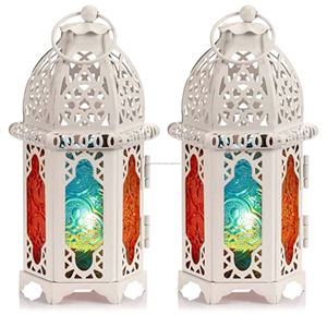 حاوية عتيقة ، شمعة عتيقة ، حاوية بالأسى ، قفص طيور للتزيين - Product Image 3