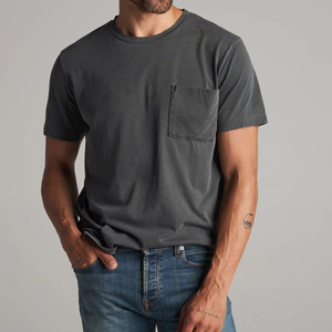 Camisetas para Hombre de Algodón Bio, Camisetas Personalizadas para Hombre, Camiseta de Manga Corta, Camiseta Oversize con Bolsillo - Product Image 6