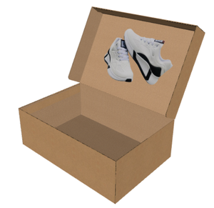 TH CBB-0280 Boîte d'emballage de chaussures kraft personnalisée avec structure durable et matériau écologique pour le stockage de chaussures élégantes - Product Image 4
