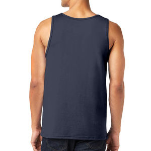 Camiseta sin mangas transpirable para hombre, talla grande, holgada, de secado rápido, chaleco deportivo de poliéster para fitness y gimnasio, fabricada en Pakistán - Product Image 4