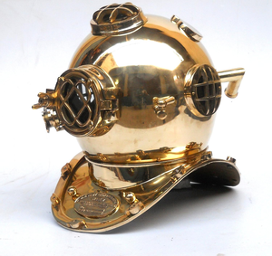 Casco de Buceo Náutico Marítimo Mark V, Casco de Latón Sólido para Buceo Profundo, Casco de Buceo Vintage, Decoración Náutica Marina - Product Image 4