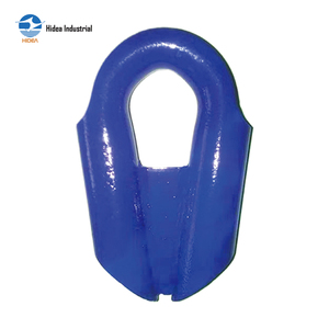 Goupille tubulaire sans soudure avec filtre à soufflet de 10 mm à 68 mm, embout <span class=keywords><strong>semi</strong></span>-fermé à bouche inclinée, galvanisé à chaud, pour levage maritime - Product Image 4