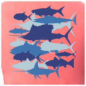 T-shirt de pêche unisexe à manches courtes avec logo personnalisé, protection UPF 50+, impression par transfert thermique, respirant et séchage rapide - Product Image 6